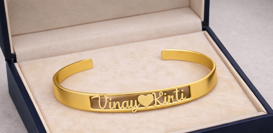 CUSTOMIZED / Personalised couple NAME bracelet kada
